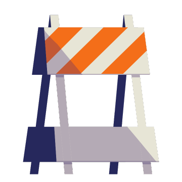 An image of construction zone sign