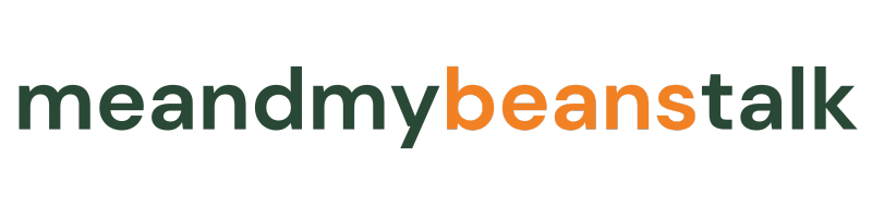 logo of me and my beans talk