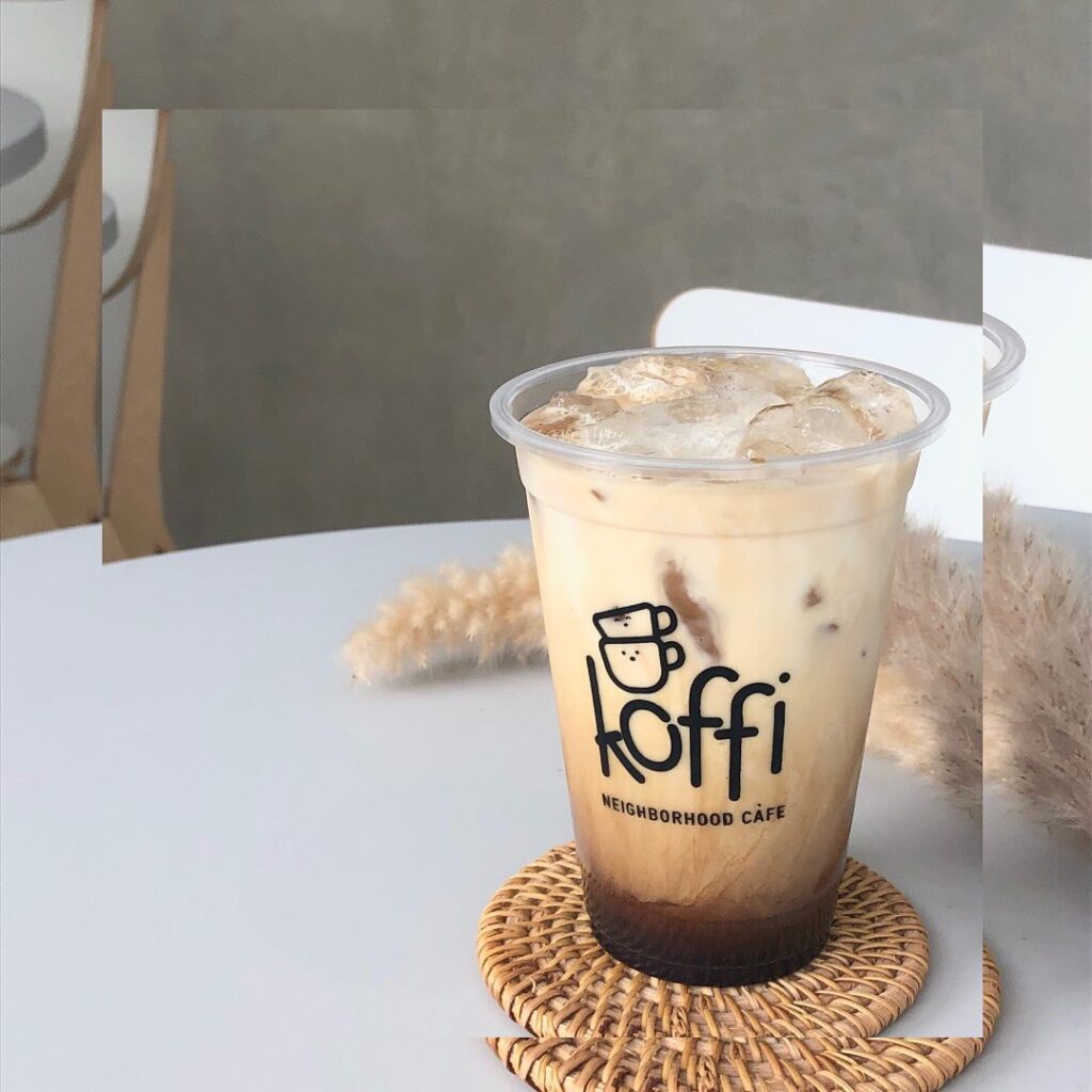 an image of ice coffee at koffi cafe